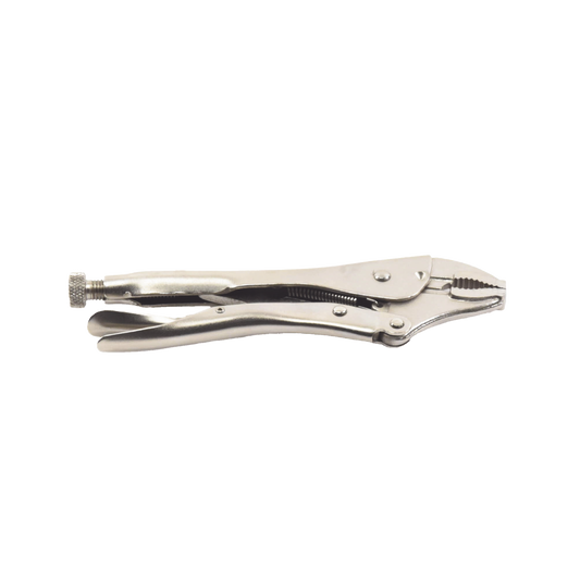 PST-H010-01 - Pinza Perra Ajustable de Presión de 10”. Quijada Curva con Corta Alambre. Acero CR-V