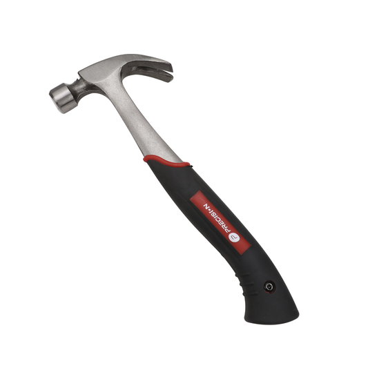 PST-H040-01 - Martillo Uso Rudo de Acero Forjado de 16 oz. con Uña Curva. Con Sujetador Magnético de Clavos.