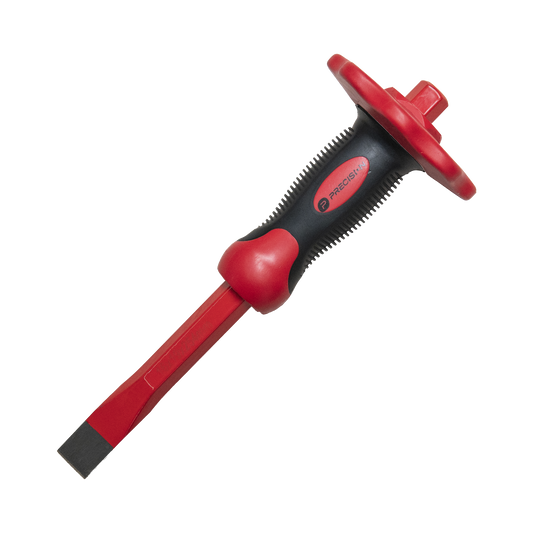 PST-H04-003 - Cincel de Punta Plana con Protección para las Manos de 19x16x250mm