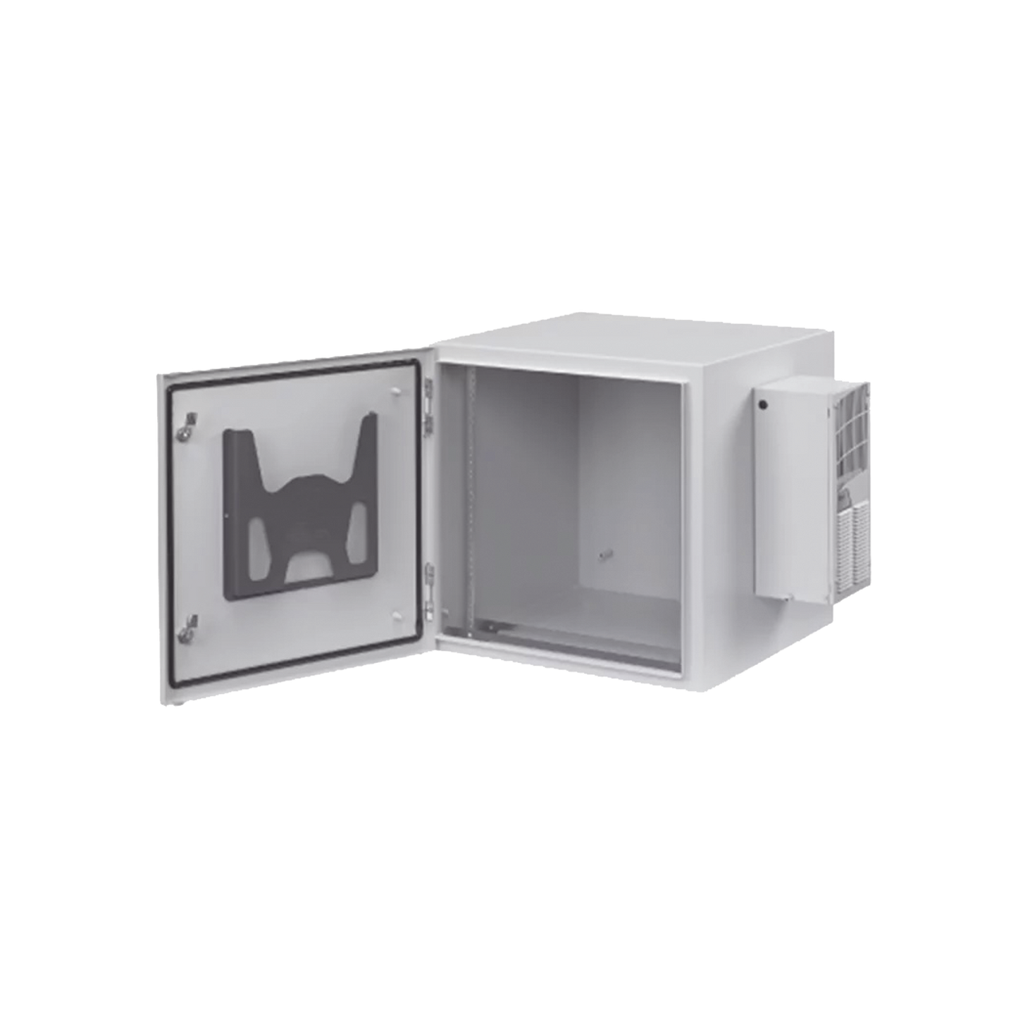 PTRS242424G4A - Gabinete Industrial ProTek de Puerta Sólida, Protección NEMA Tipo 4/12; IP66, Fabricado en Acero, 12 UR, Color Gris Claro