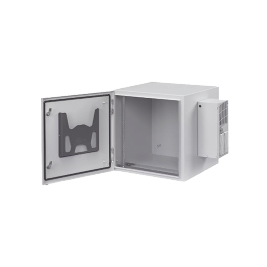PTRS242424G4A - Gabinete Industrial ProTek de Puerta Sólida, Protección NEMA Tipo 4/12; IP66, Fabricado en Acero, 12 UR, Color Gris Claro