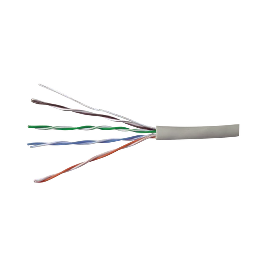 PUC5C04IG-CE - Bobina de Cable UTP 305 Metros (1000 Pies) de Cobre, PanNet, Gris, Categor�a 5e (24 AWG), PVC (CM), de 4 Pares
