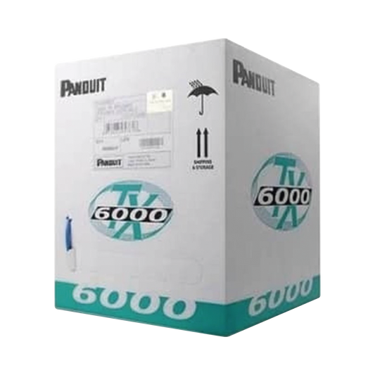 PUC6004YL-FE Bobina de Cable UTP 305 m. de Cobre, TX6000? PanNet, Reelex, Amarillo, Categoría 6 Mejorado (23 AWG), PVC (CM), de 4 pares