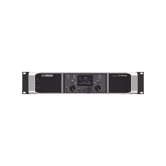 PX8 - Amplificador de audio Clase D | 800 W x 2 a 8Ω | 1050 W x 2 a 4Ω. | Baja Impedancia | Procesamiento Inteligente