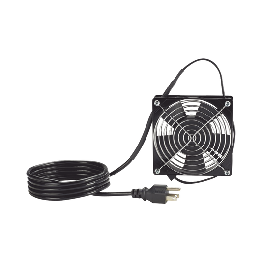 PZAEFAN - Ventilador para Instalación en Gabinete PanZone WME3BL, WME6BL, y WME9BL, de 115 Vca, y Cable de Corriente de 1.8M