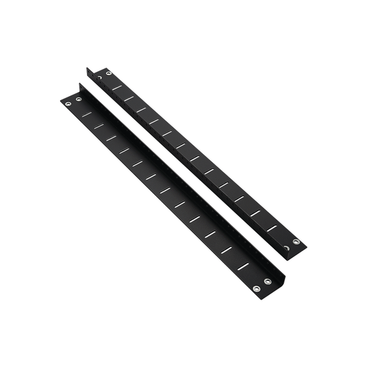 PZWMC18RR Kit de Rieles Posteriores para Gabinetes PanZone de Panduit, de 18 UR, Color Negro