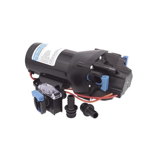 Q401J-115S-3A - Bomba controlada por presión Par Max HD 4' a 12 Vca, alta presión 40 psi 15 lpm / 4 gpm