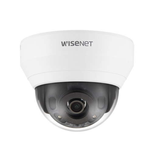 QND-6022R Cámara IP Tipo Domo Interior 2 Megapíxel / Lente 4mm / IR 20M / WDR 120db / H.265 & WiseStream / Micrófono Interconstruido