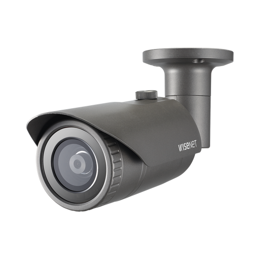 QNO-6012R Cámara IP Tipo Bala Antivandálica 2 Megapíxel / Lente 2.8mm / IR 20M / WDR 120db / IP66 / H.265 & WiseStream