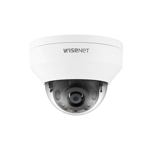 QNV-6022R Cámara IP Tipo Domo Antivandálico 2 Megapixel / Lente 4 mm / IR 25 m / WDR 120db / Exterior IP66 / H.265 & WiseStream