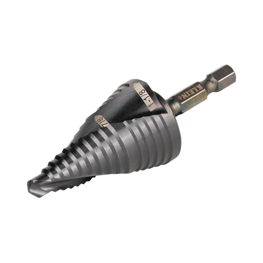 QRST11 - Broca Escalonada 12 en 1, de Liberación Rápida, Acanaladura en Espiral, produce Agujeros de 2-3 cm e Intermedios. 10x más Durable
