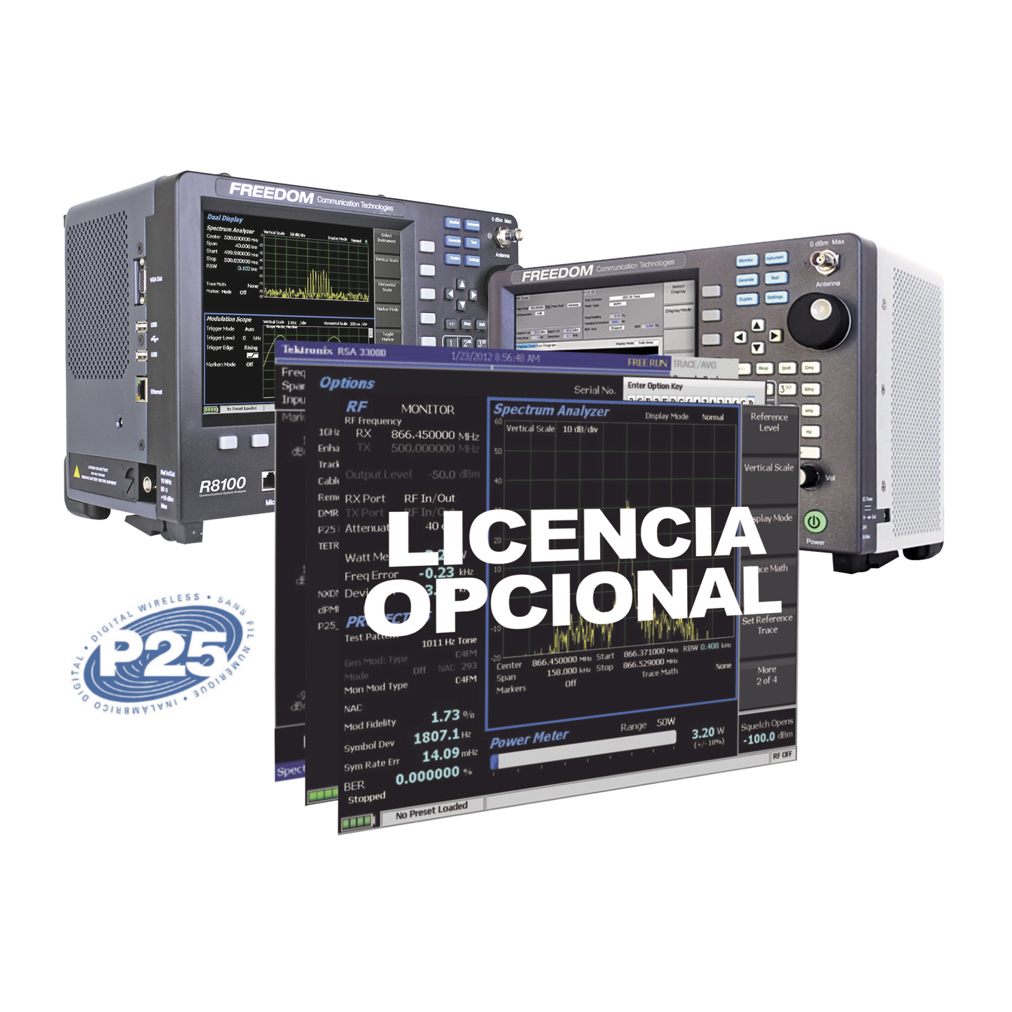 Opción de Software Auto-Tune para Móviles XTL-1500 /2500 /5000 en R8000 /R8100.