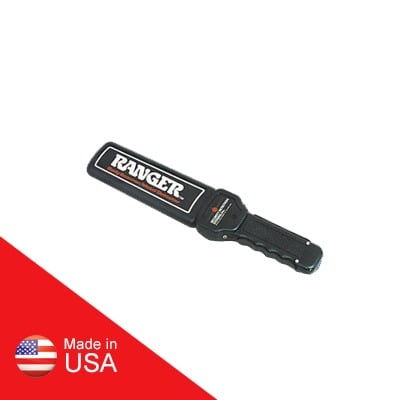 RANGER-1500 Equipo portátil para detección de metales para areas silenciosas, tiene vibrador interconstruído