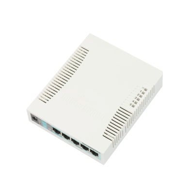 RB260GS Switch Mikrotik 5 puertos Gigabit Ethernet y 1 SFP