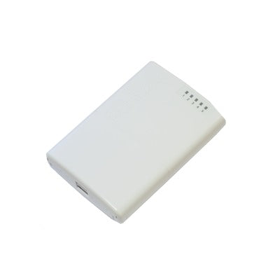 RB750P-PBR2 (PowerBox) RouterBoard, 5 Puertos Fast Ethernet con PoE Pasivo, para exterior