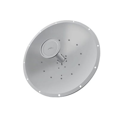 RD-5G34 Antena Direccional RocketDish airMAX, ideal para enlaces Punto a Punto, frecuencia 5 GHz (4.9 - 5.8 GHz) de 34 dBi