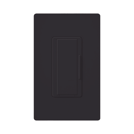 RDRDBL Atenuador (dimmer) Auxiliar de pared, compañero de atenuadores multilocación color negro