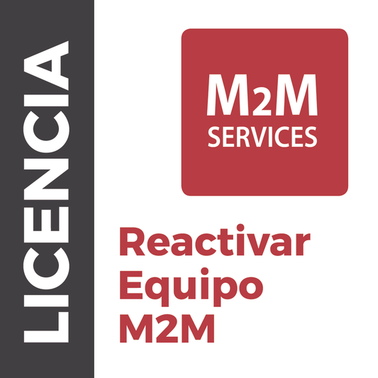 REACTIVAM2M Reactivacion de conectividad  para equipos M2M Y SIM25MB (solo si esta Suspendido)