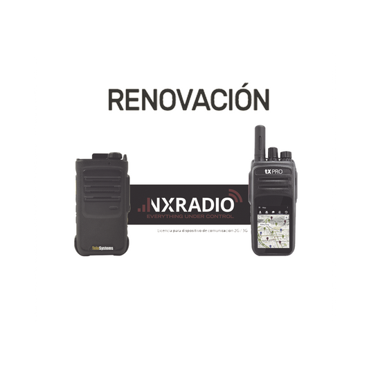 RENOVACIONNXRADIOTERMINAL - Renovacion NXRADIOTERMINAL