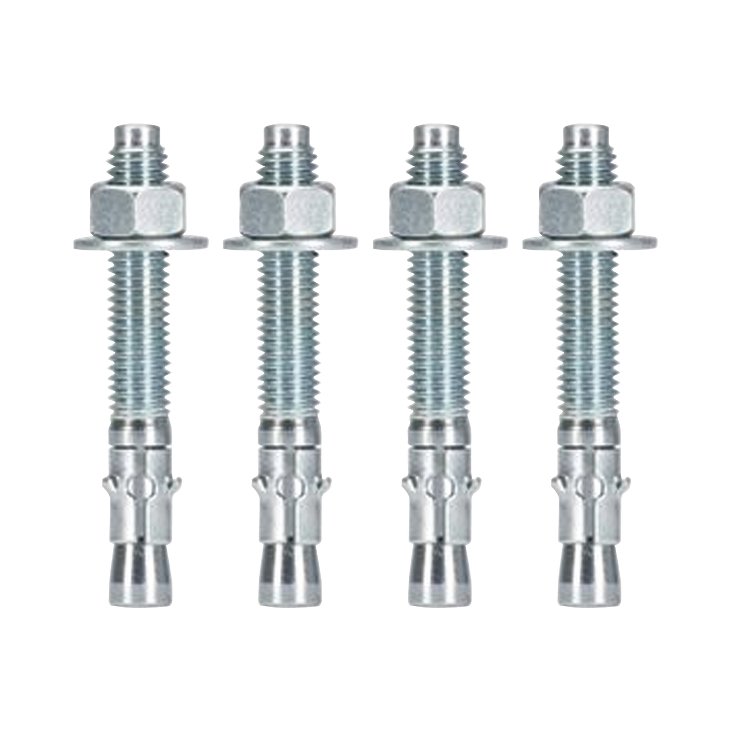 RFAKIT Kit de Anclaje a Piso, Para Rack de 2 o 4 Postes, Fabricado en Acero, 4 Piezas