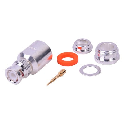 RFB-1101-1SI - Conector BNC macho para cable BELDEN 9913, 7810A, 8214; ANDREW CNT-400; SYSCOM RG8/U-SYS, RFLASH-1113