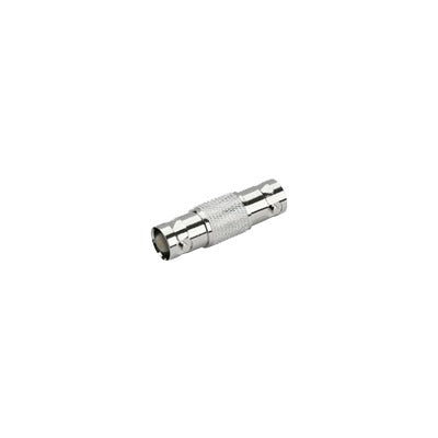 RFB-1134 - Adaptador Tipo Barril para 50 Ohm de Conectores BNC Hembra a BNC Hembra, Niquel/Oro/Polipropileno.
