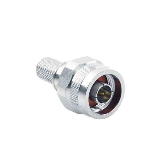 RFN-1006-49I - Conector N Macho de PIN Cautivo, Anillo plegable, para cables 9913, LMR-400, LP400, CNT-400, RG8/U-SYS, RFLASH-1113, 8214, 7810A.