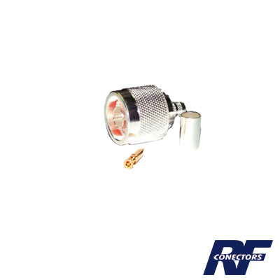 RFN-1007-2SX - Conector N Macho de anillo plegable para cables RG-8/X, LMR-240, 9258.