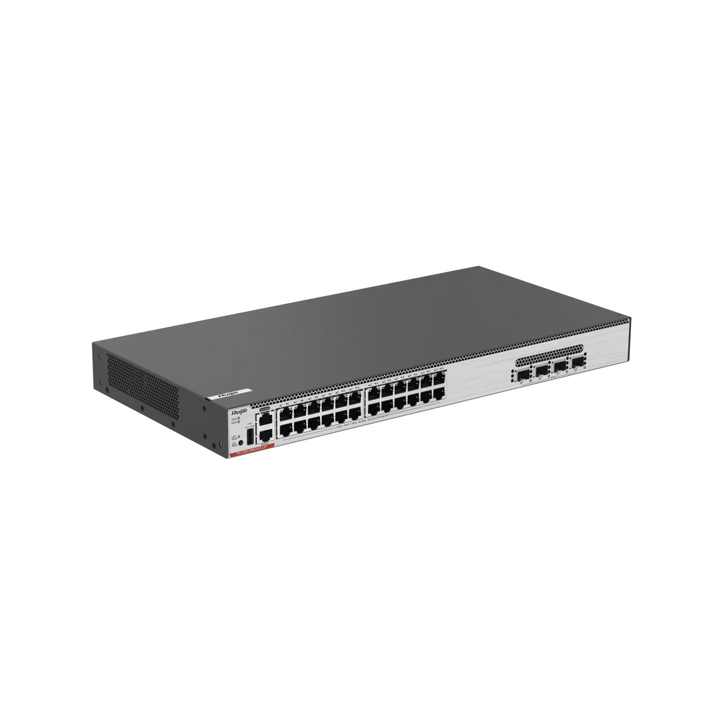 RG-CS86-24MG4VS-UP - Switch Core PoE 802.3bt 370W Capa 3 Multi-Gigabit 24 puertos 5Gb/2.5Gb/1Gb/100M, 4 puertos fibra SFP28 25Gb