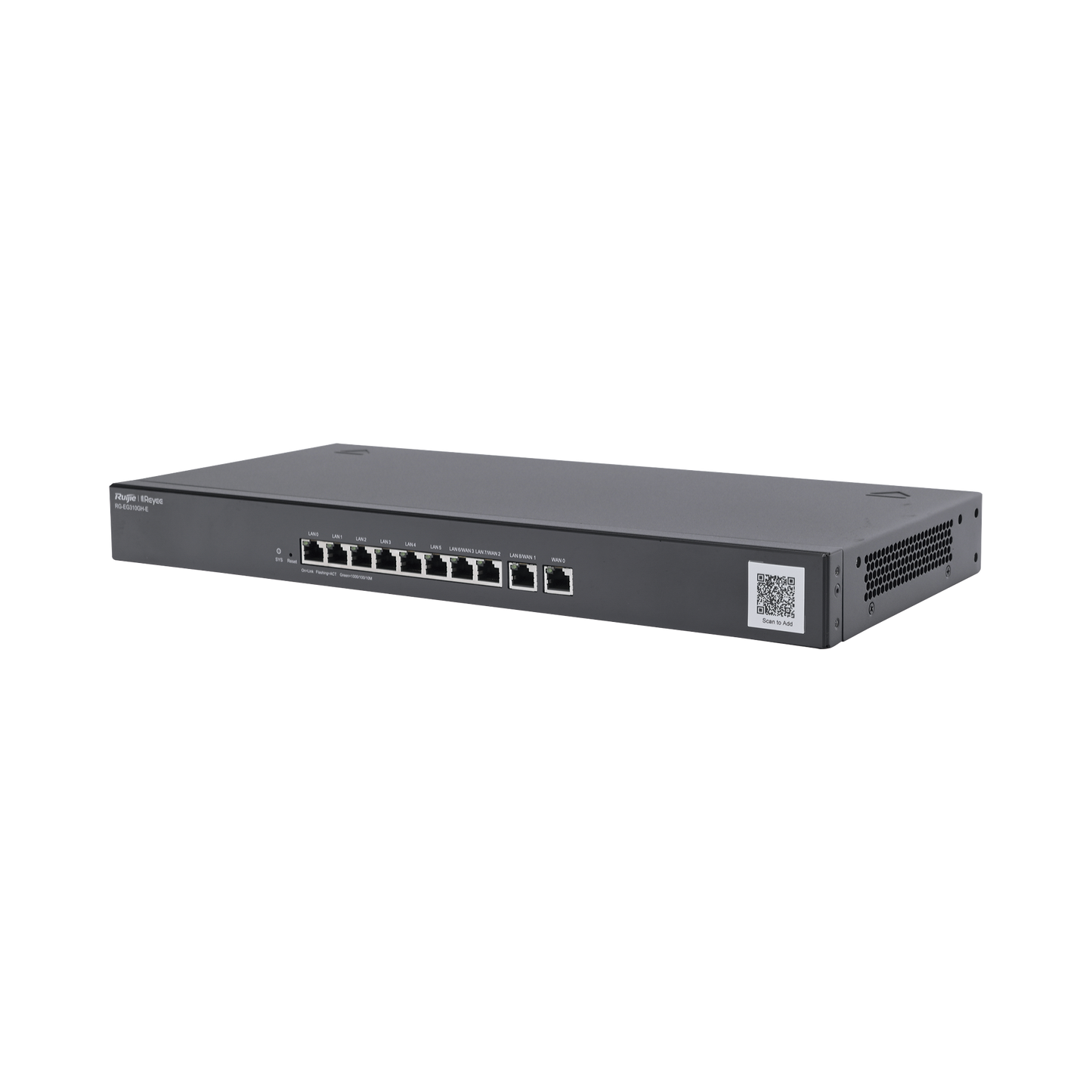 RG-EG310GH-E - Router Balanceador con Función SD-WAN, Hasta 4 Servicios de Internet y hasta 350 clientes con desempeño de 1.5 Gbps