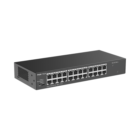 RG-ES124G-L - Switch no administrable, con 24 puertos Gigabit, Visible en la Topología