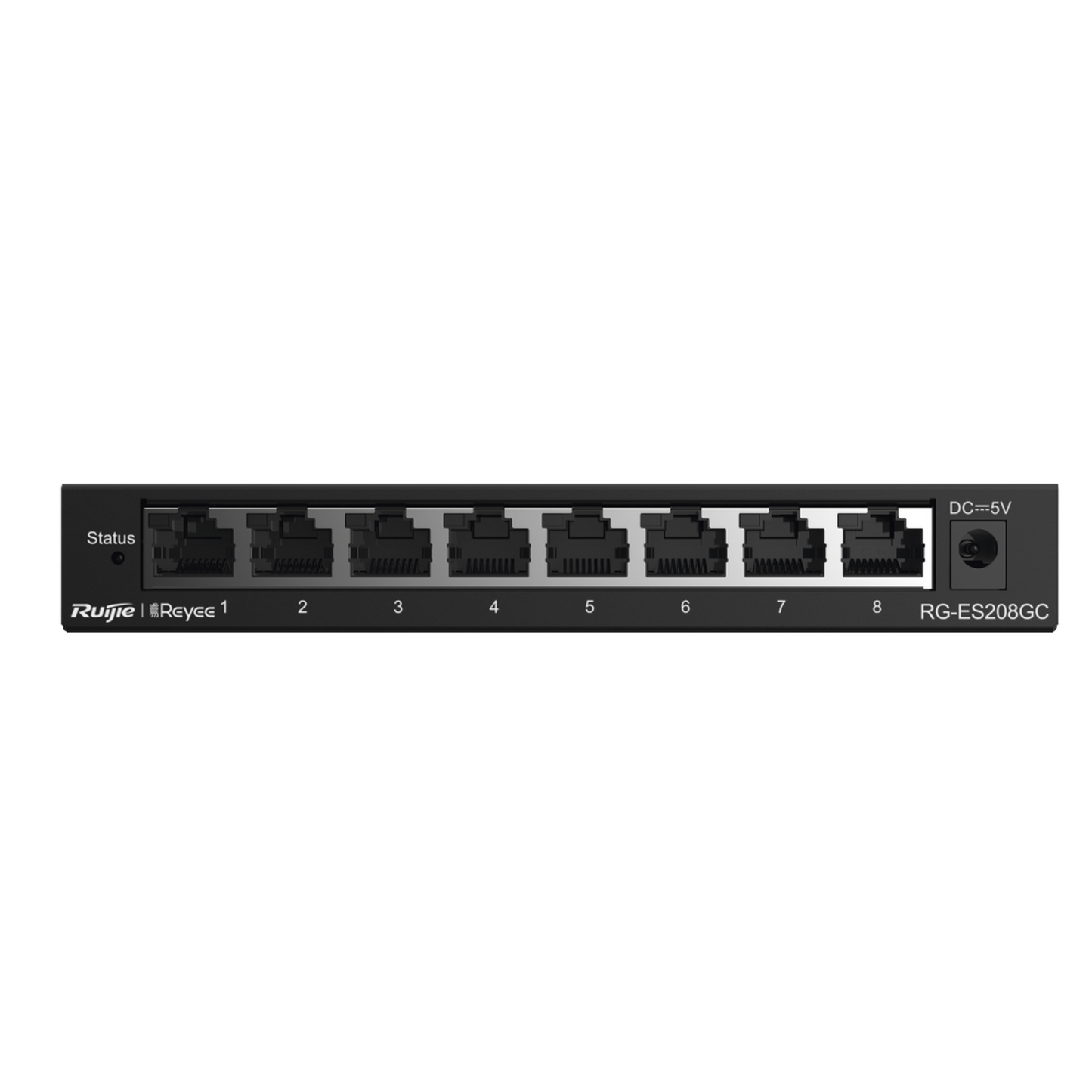 RG-ES208GC - Switch Administrable con 8 puertos Gigabit, gestión gratuita desde la nube