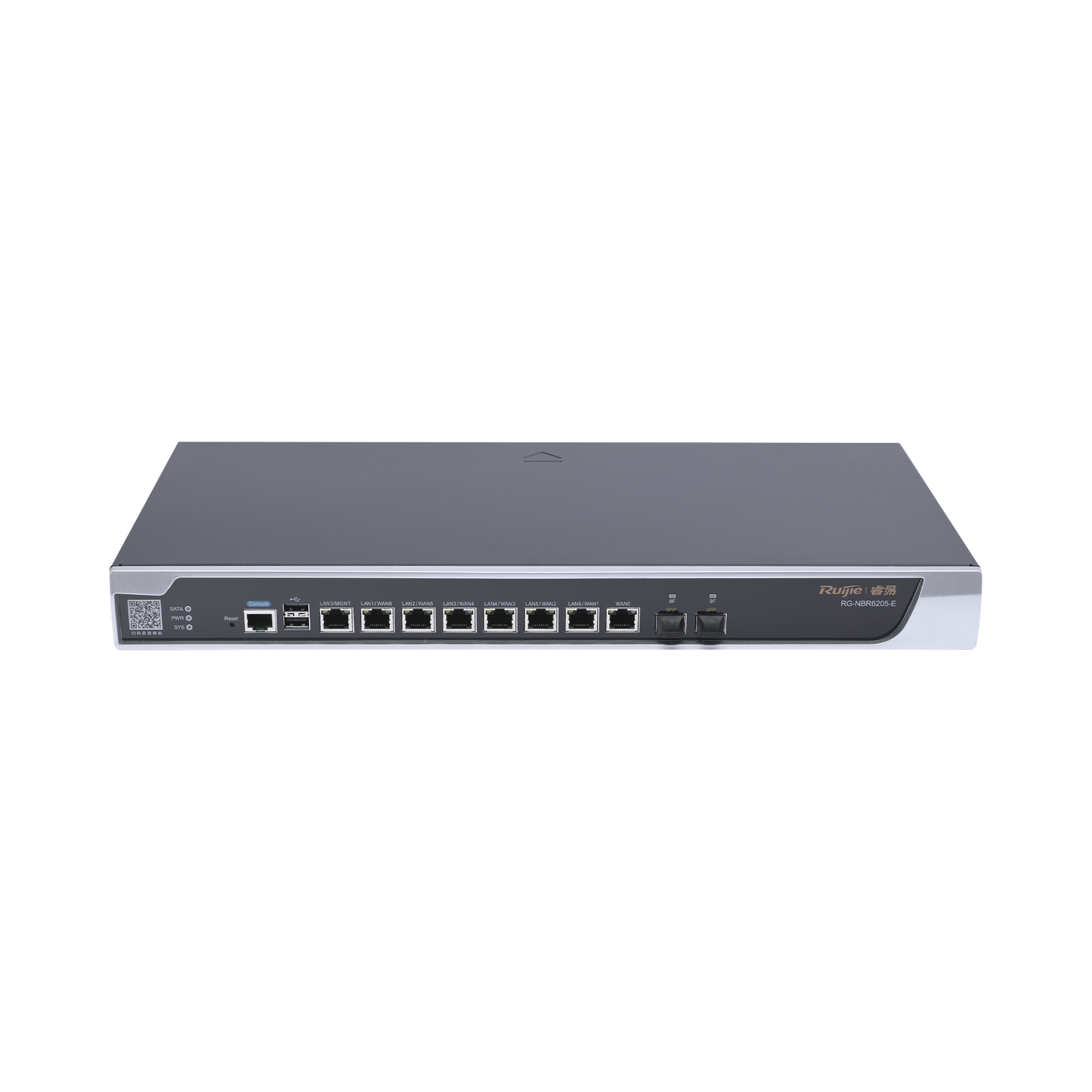 RG-NBR6205-E - Router Balanceador con Control de Aplicaciones, Hasta 9 Servicios de Internet y hasta 500 clientes con desempeño de 1.5 Gbps