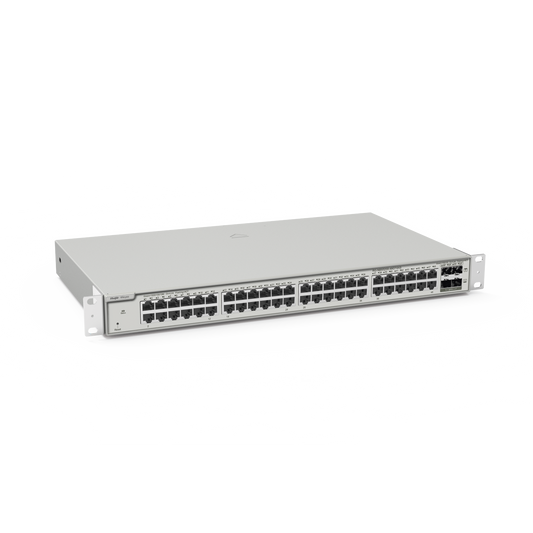 RG-NBS5200-48GT4XS - Switch Administrable Capa 3 con 48 puertos Gigabit + 4 SFP+ para fibra 10Gb, gestión gratuita desde la nube