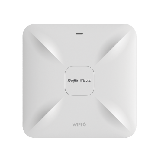 RG-RAP2260 - Punto de Acceso Mesh Wi-Fi 6 para Interior, se Instala en Techo o Pared, hasta 512 Usuarios y 2.97 Gbps, Doble Banda 802.11ax MU-MIMO 2x2