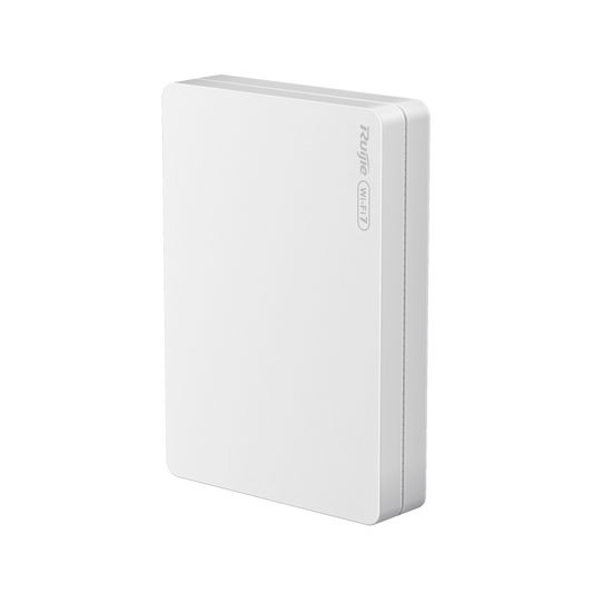 RG-RAP72-WALL - Punto de Acceso Mesh Wi-Fi 7 para interior en pared, hasta 512 usuarios ideal para Hotelería u Oficina.