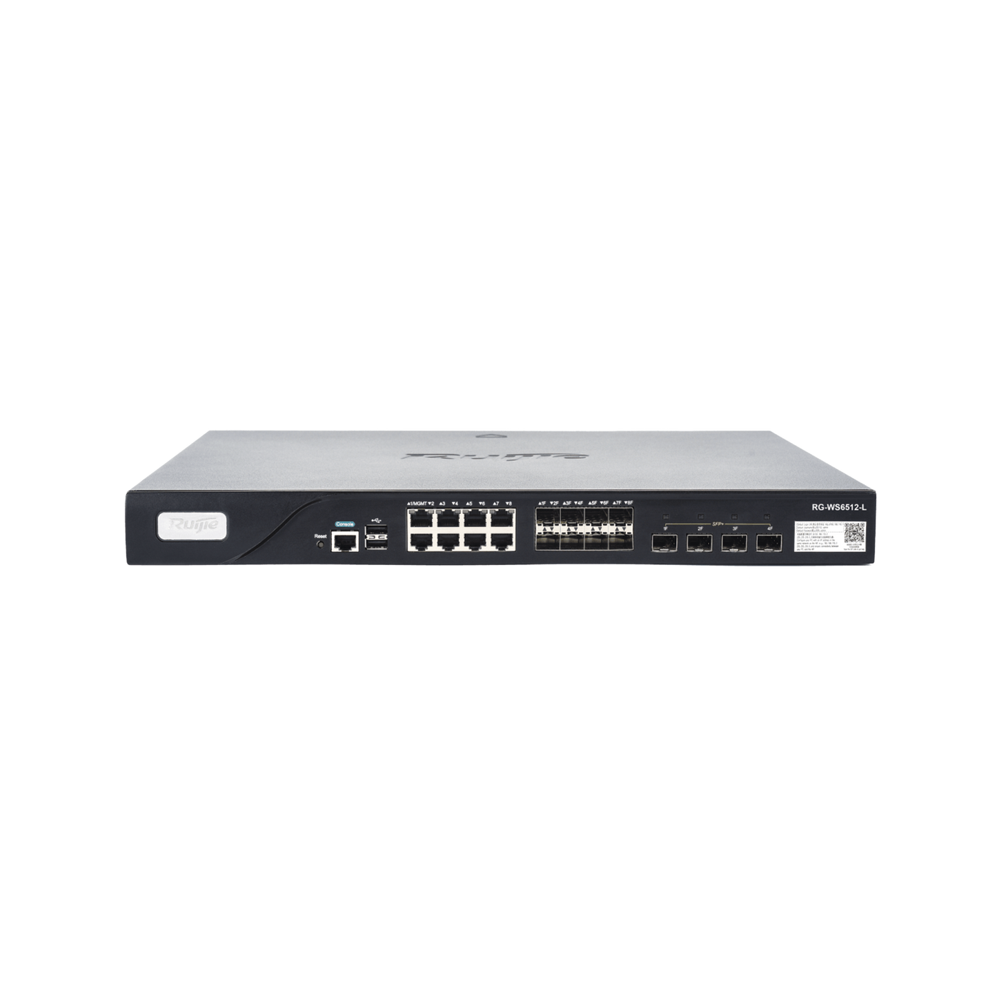 RG-WS6512-L - Controlador para Puntos de Acceso Ruijie Networks, hasta 128 APs, crecimiento de hasta 1152 Ceiling APs / 2304  Wall APs