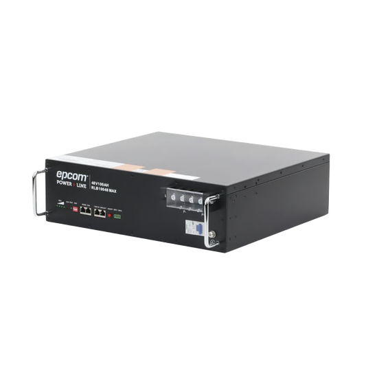 RLB10048MAX - Batería de Litio de 4.8 Kwh, 48 Vcc, 104 Ah, 3U de Montaje en Rack.