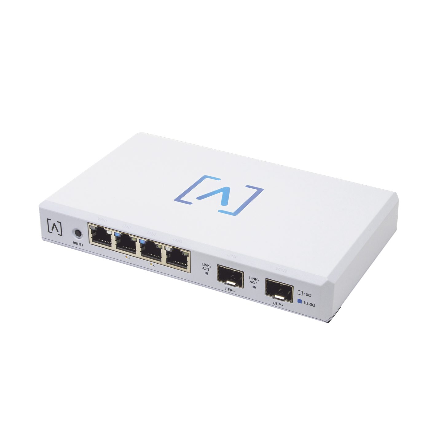 ROUTE10 - Router VPN / 4 puertos 10/100/1000/2500 Gbps (2 puertos PoE af/at) / 2 puertos SFP+ 10Gbps / Filtrado Avanzado DPI: Bloqueo de Contenido / Administración nube gratuita / Soporta UPnP
