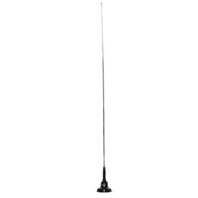 RQM - Antena Móvil para Rango de Frecuencia de Banda Civil (CB) 26.960 - 27.400 MHz.
