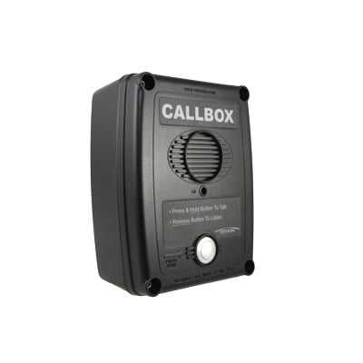RQX-417-B Callbox, Intercomunicador Inalámbrico, Serie Q7 en Color Negro