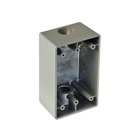 RR-2742 - Caja Condulet FS de 1" ( 25.4 mm) con dos bocas a prueba de intemperie.