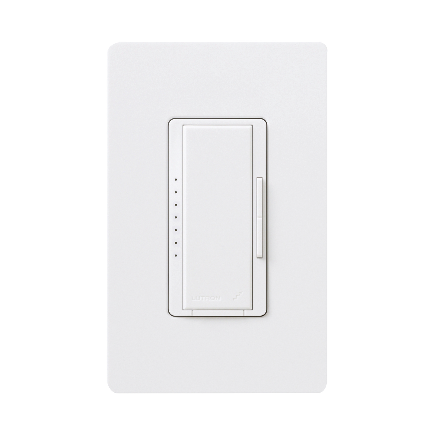 RRD10DWH Atenuador (dimmer) un solo polo / multilocacion 120V /INC 1000W / 800W MLV, color blanco No requiere neutro.