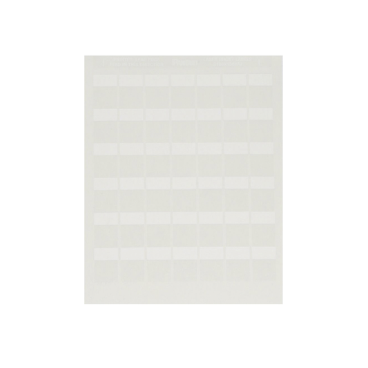 S075X075YAJ - Hojas con 2500 Etiquetas Auto-Laminadas para Impresora L�ser/Inyecci�n de Tinta, para Cables de 2 a 4.1 mm de Di�metro (18 - 14 AWG)