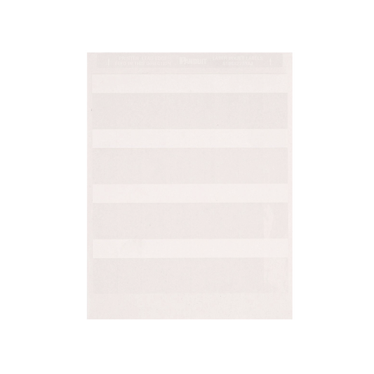 S100X225YAJ - Hojas con 1000 Etiquetas Auto-Laminadas para Impresora L�ser/Inyecci�n de Tinta, para Cables de 6.1 a 12.2 mm de Di�metro (8 - 4 AWG)