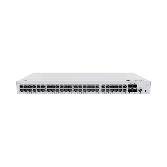 S220-48T4X - Switch de Acceso Gigabit Administrable  Capa 2 / 48 puertos 10/100/1000 Mbps / 4 Puertos 10GE SFP+ Uplink / ERPS / IMGP Snooping / DHCP Snooping / Administración Nube Gratis