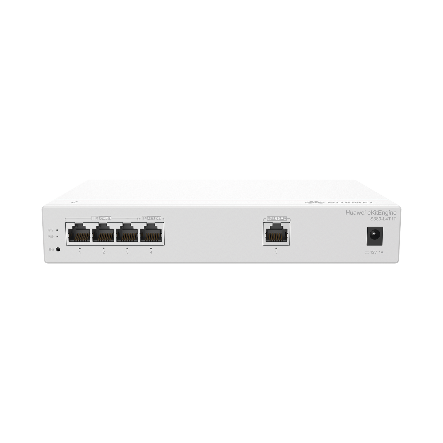 S380-L4T1T - Router eKit / 1 Puerto WAN Gigabit / 1 Puerto LAN/WAN Gigabit / 3 Puertos  LAN Gigabit / Rendimiento de 1 Gbps / Controlador (32 APs) / Hasta 150 clientes / Libre de licenciamiento