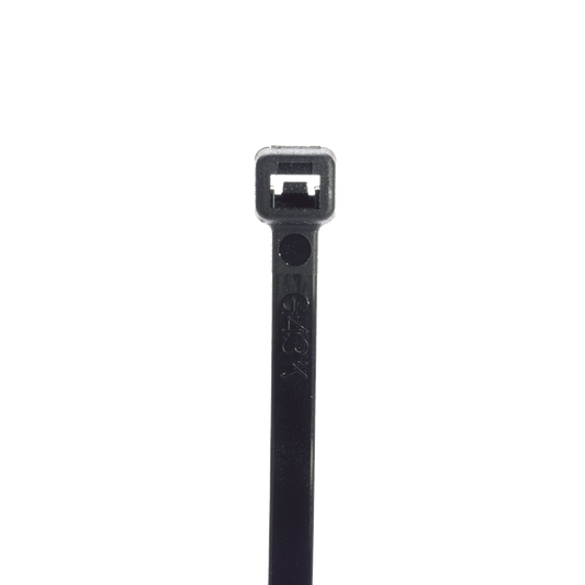 S7-50-M0 - Cincho de Nylon 6.6 StrongHold™, 188mm largo x 4.8mm ancho, Color Negro, Exterior Resistente a Rayos UV, Paquete de 1000pz