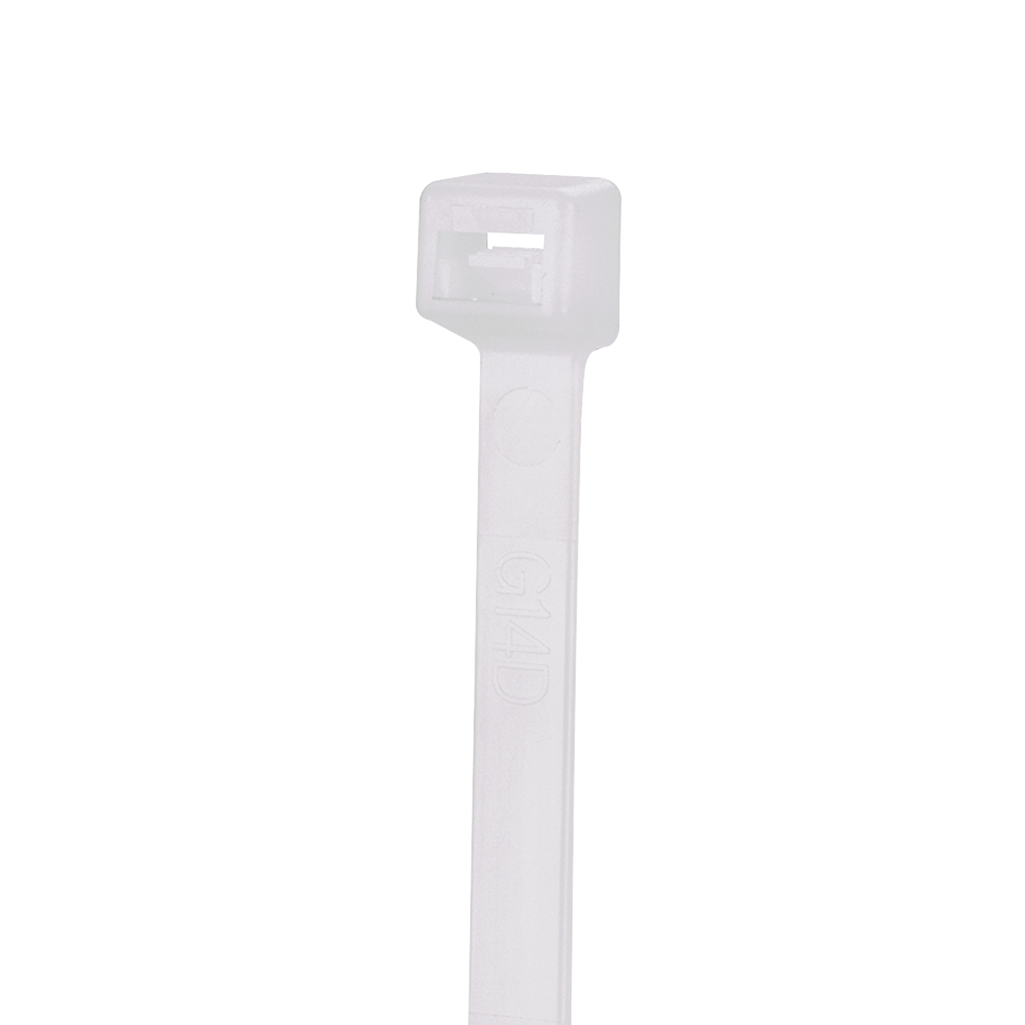 S8-18-C - Cincho de Nylon 6.6 StrongHold™, 200mm largo x 2.5mm ancho, Color Natural, Plenum, Paquete de 100pz