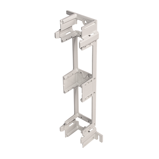 S89D - Bracket para Montaje de Regleta S66, Acepta 1 regleta M150, 6 conectores de 25 pares